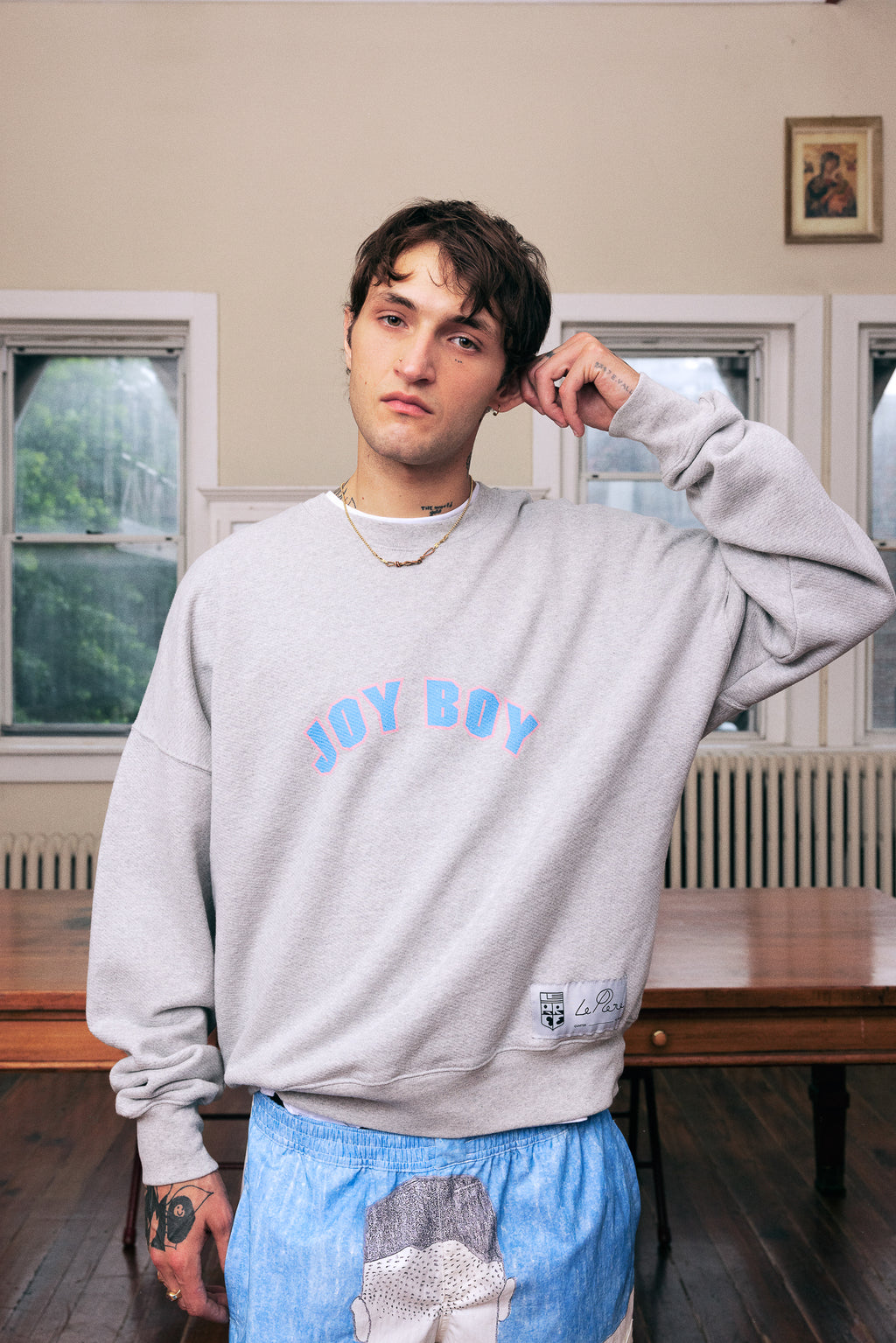 le PÈRE Joy Boy Sweatshirt - Outfit