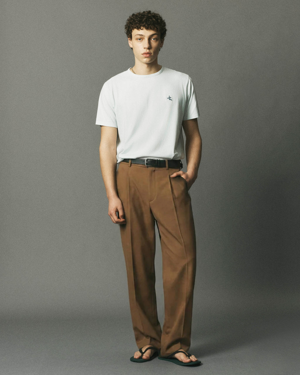 Tailored Pleated Trouser
