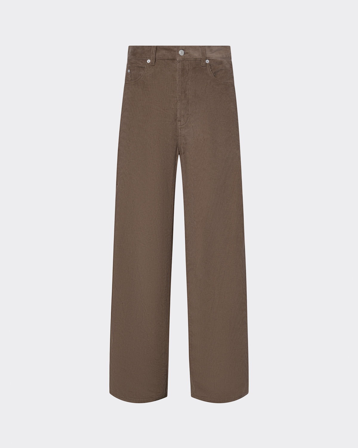 Wide leg corduroy pants image
