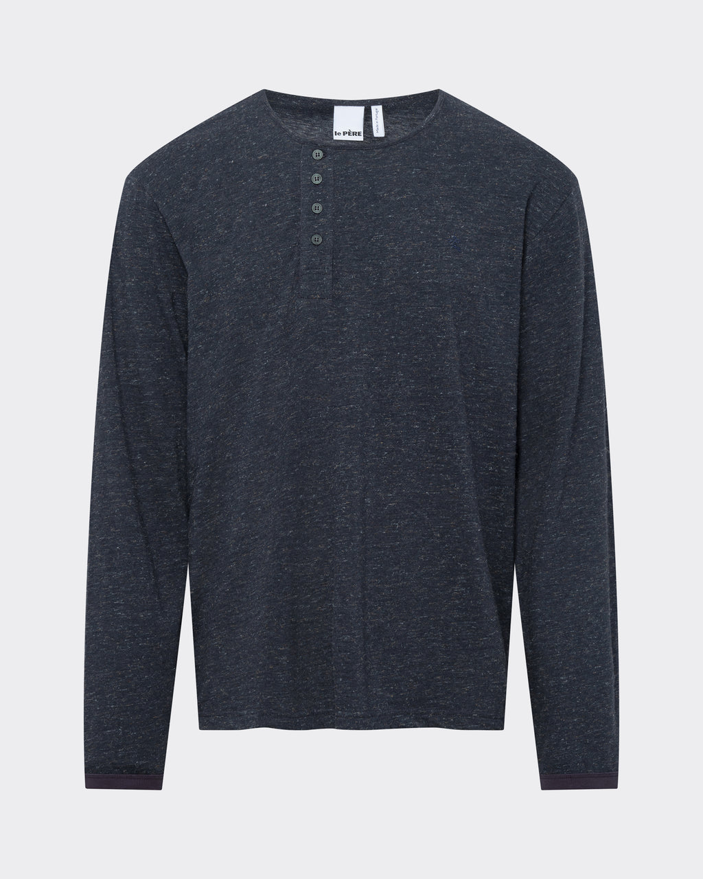 Long-sleeve Henley