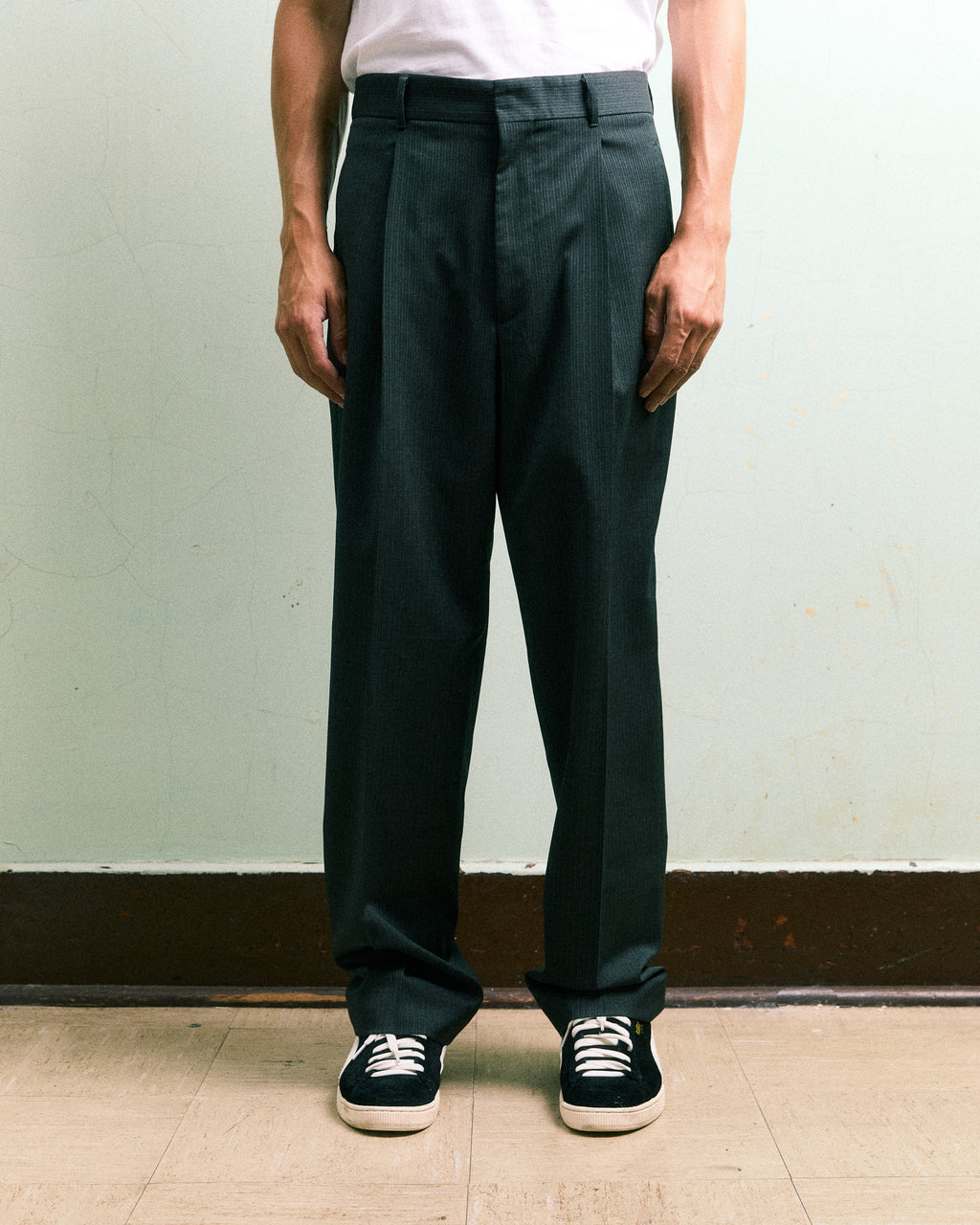 Pleated Trouser