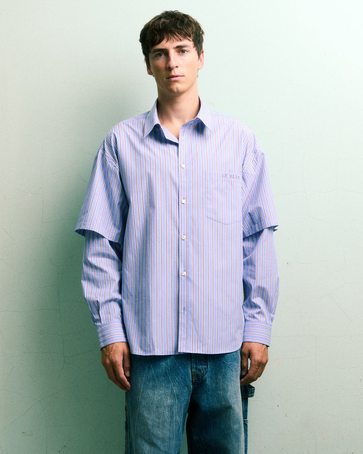 Double Sleeve Button Down image