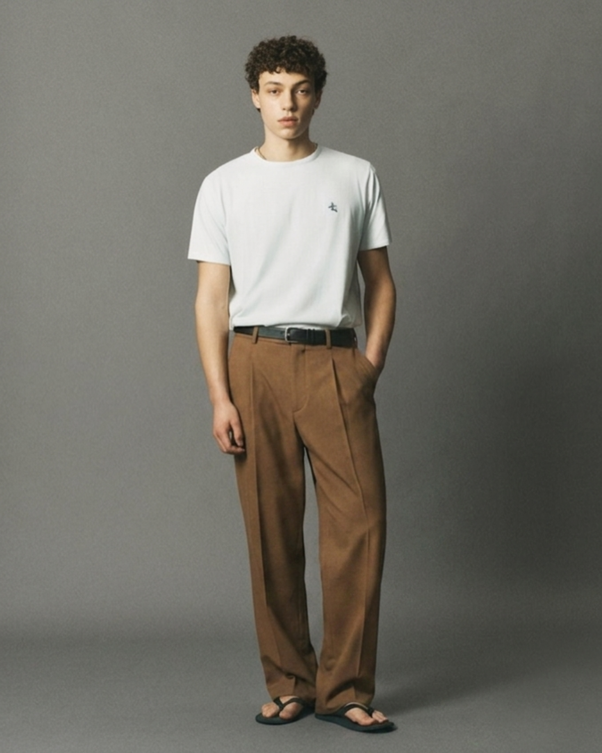 Tailored Pleated Trouser image