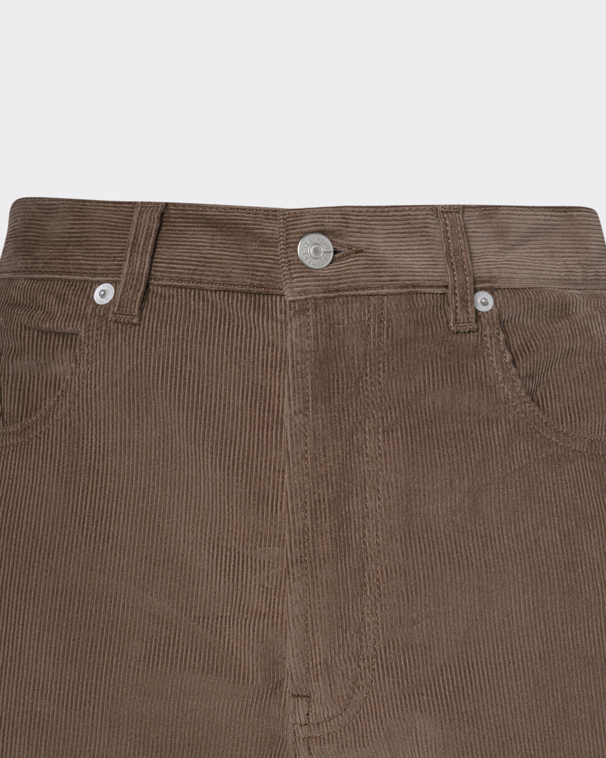 Wide leg corduroy pants image