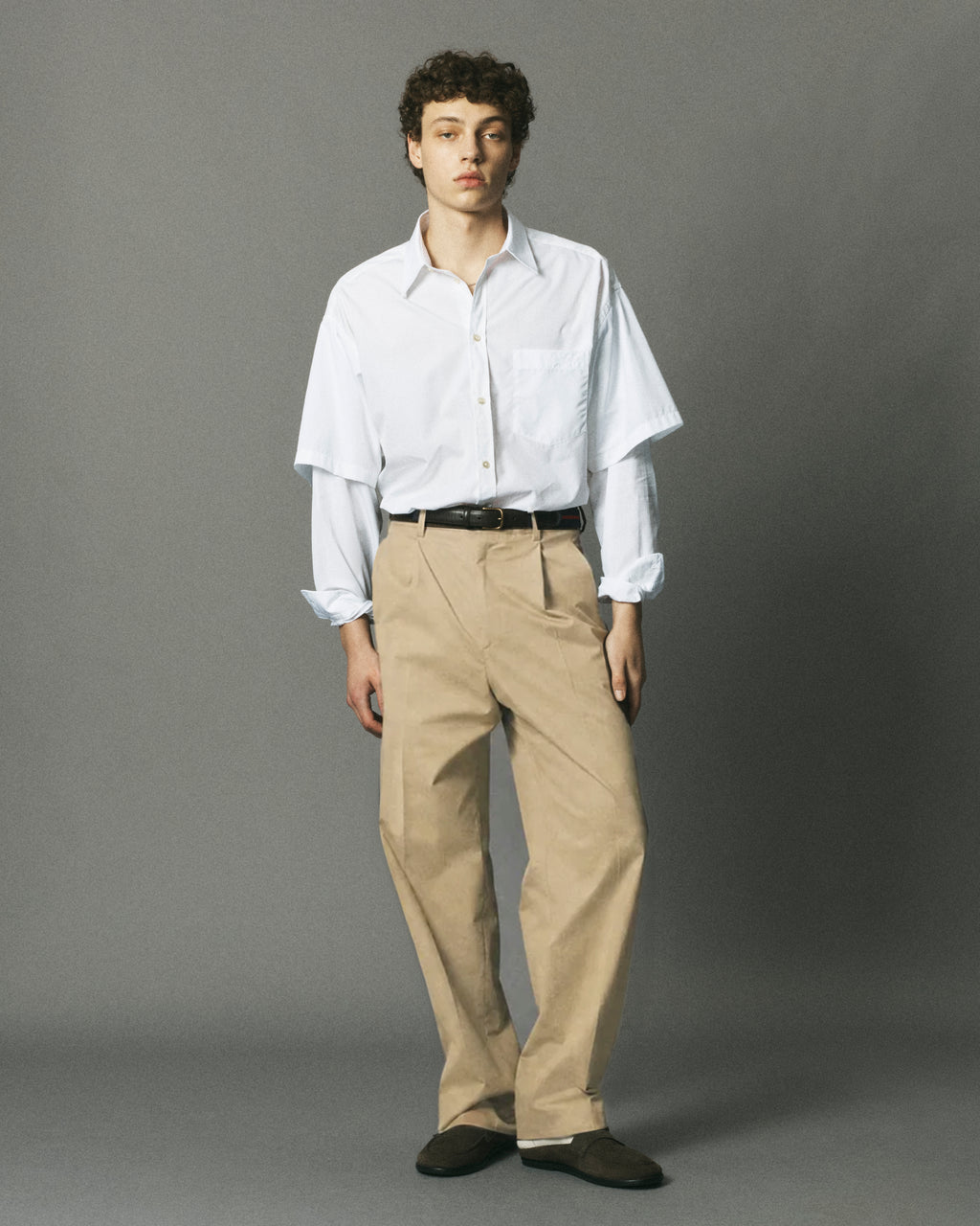 Tailored Pleated Trouser