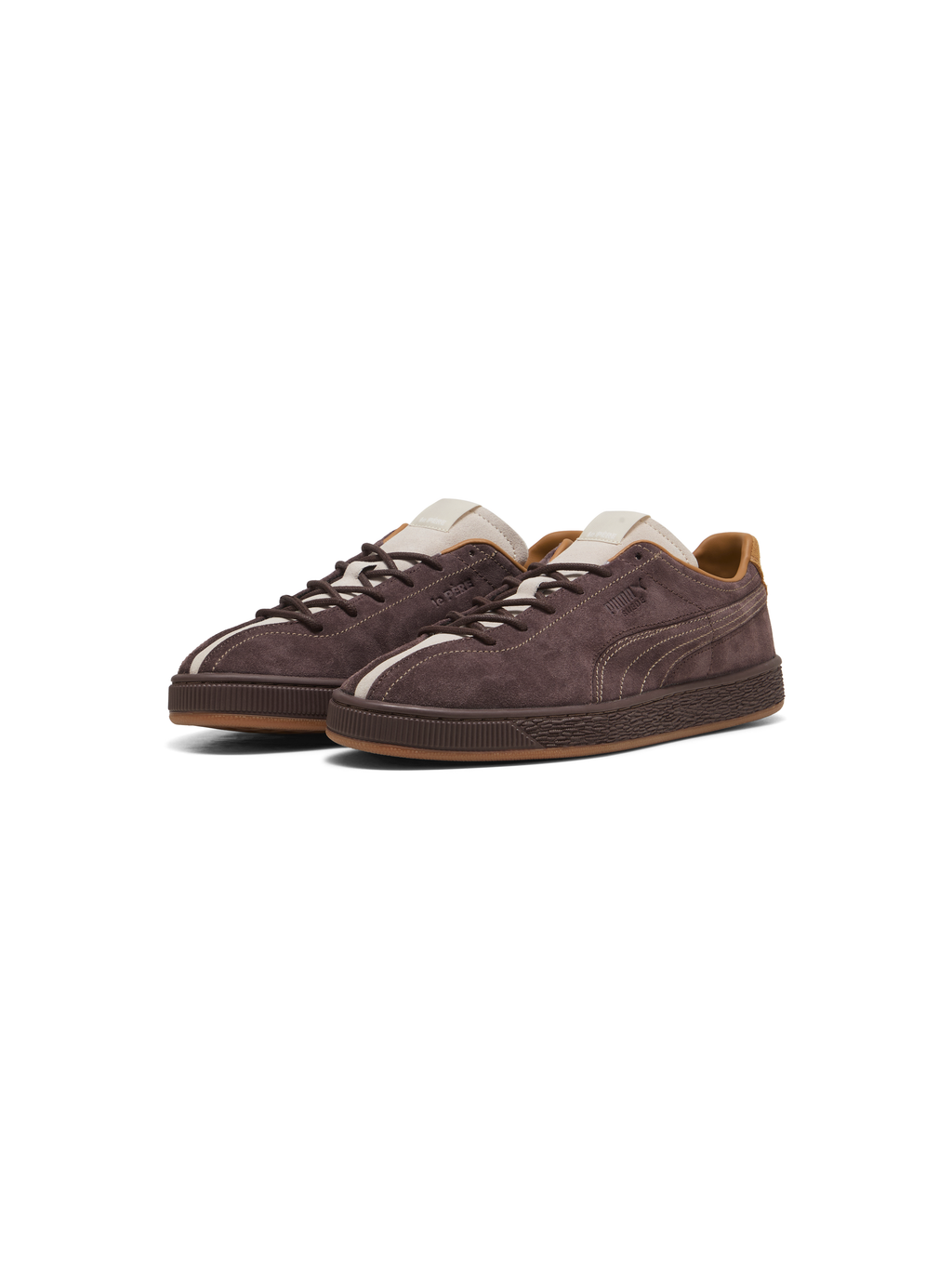le PÈRE x PUMA Suede Sneaker in Brown