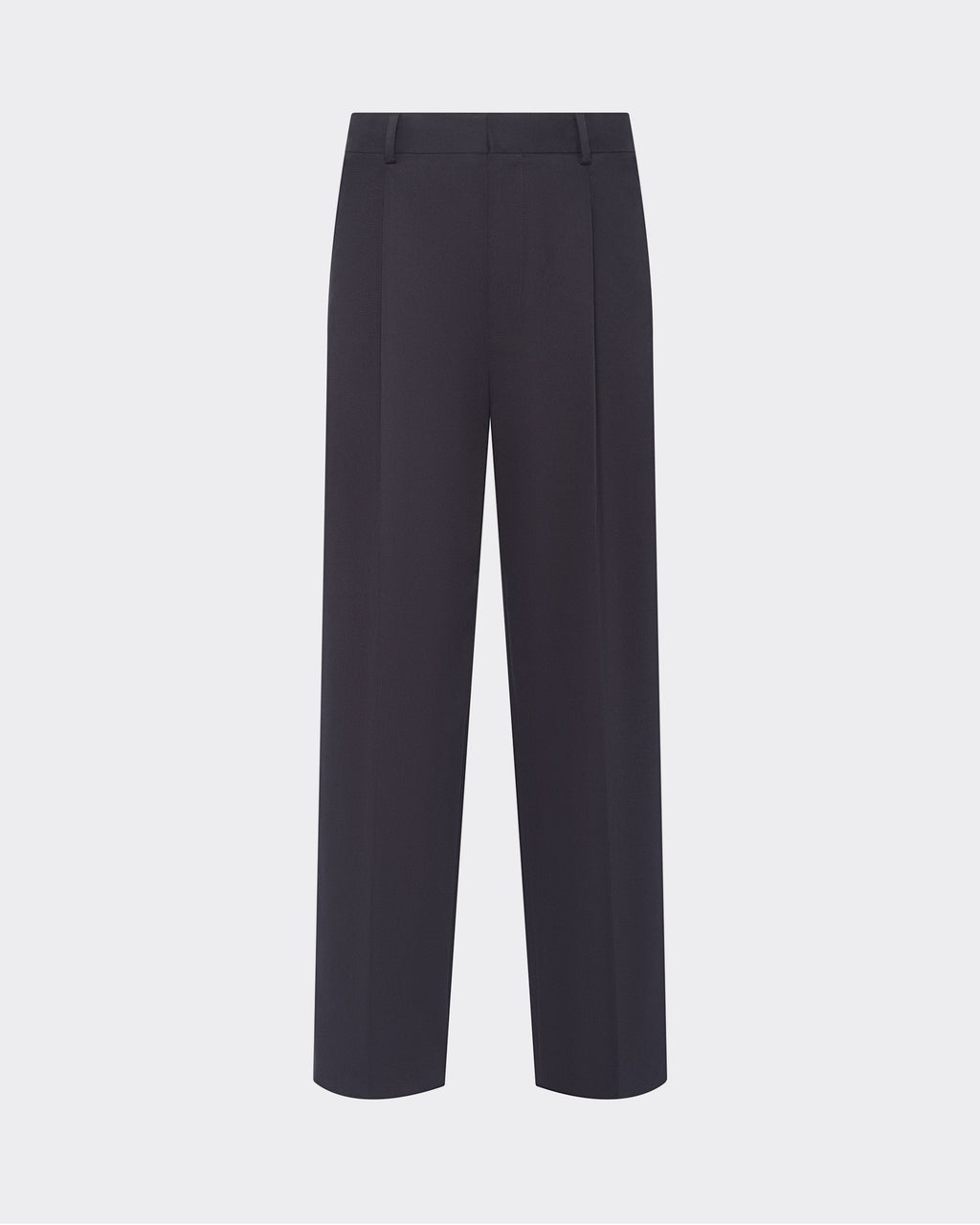 Brushed Cotton Pleated Trouser