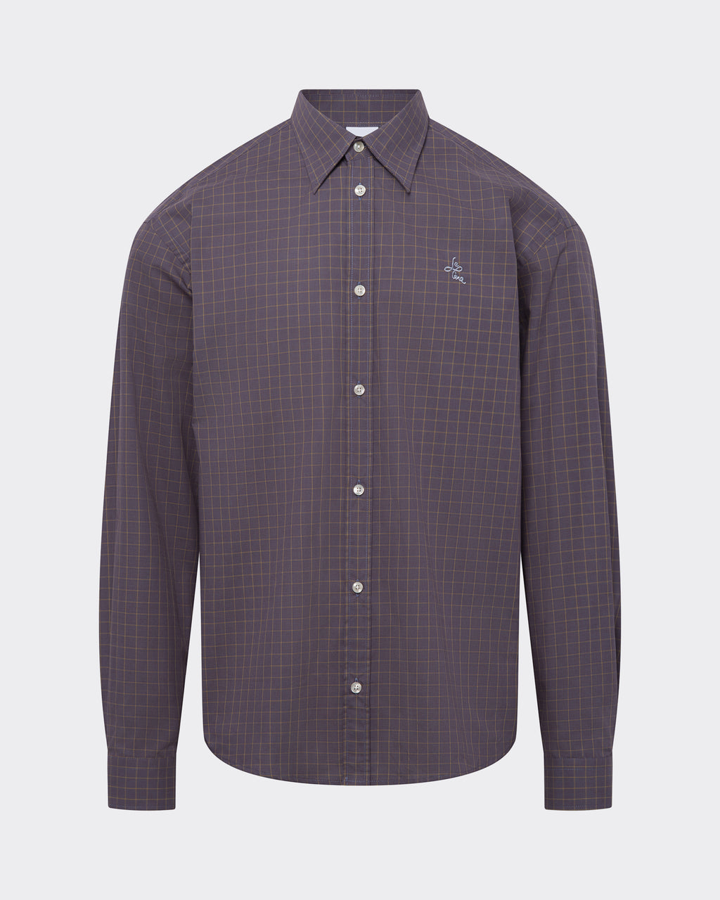 Purple Check Perennial Button Down Shirt