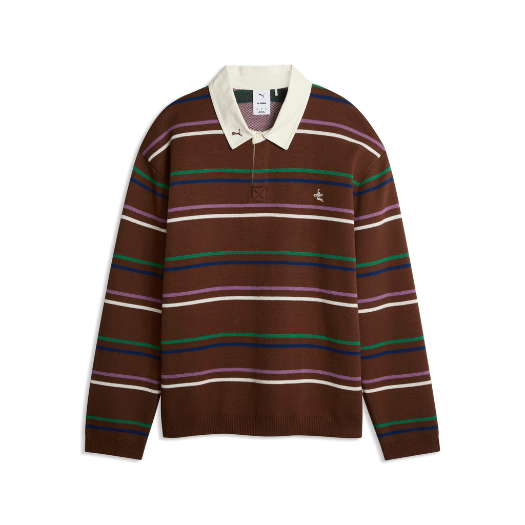 le PÈRE x PUMA Knitted Rugby Polo - Front