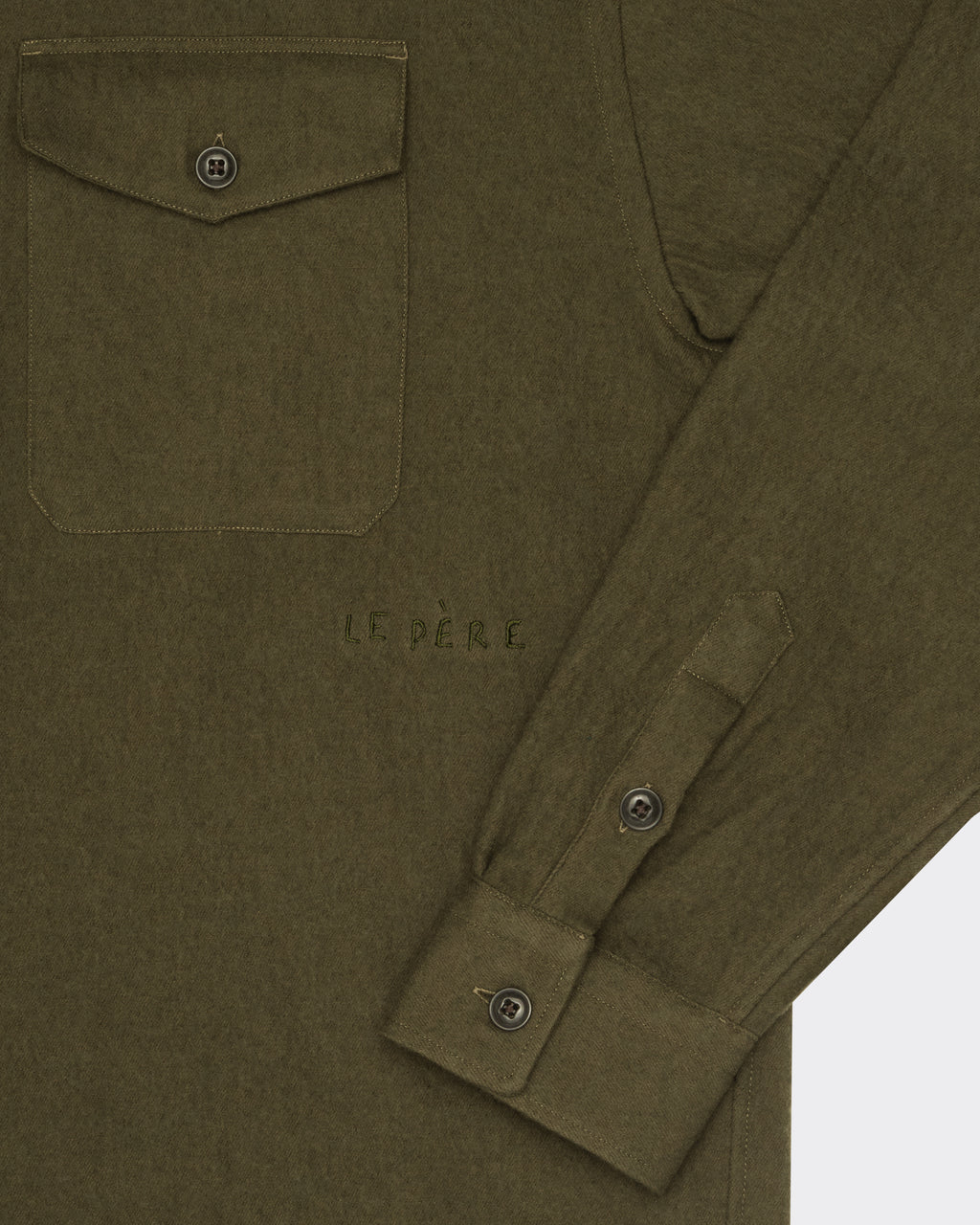 Perennial Workwear Button Down Green
