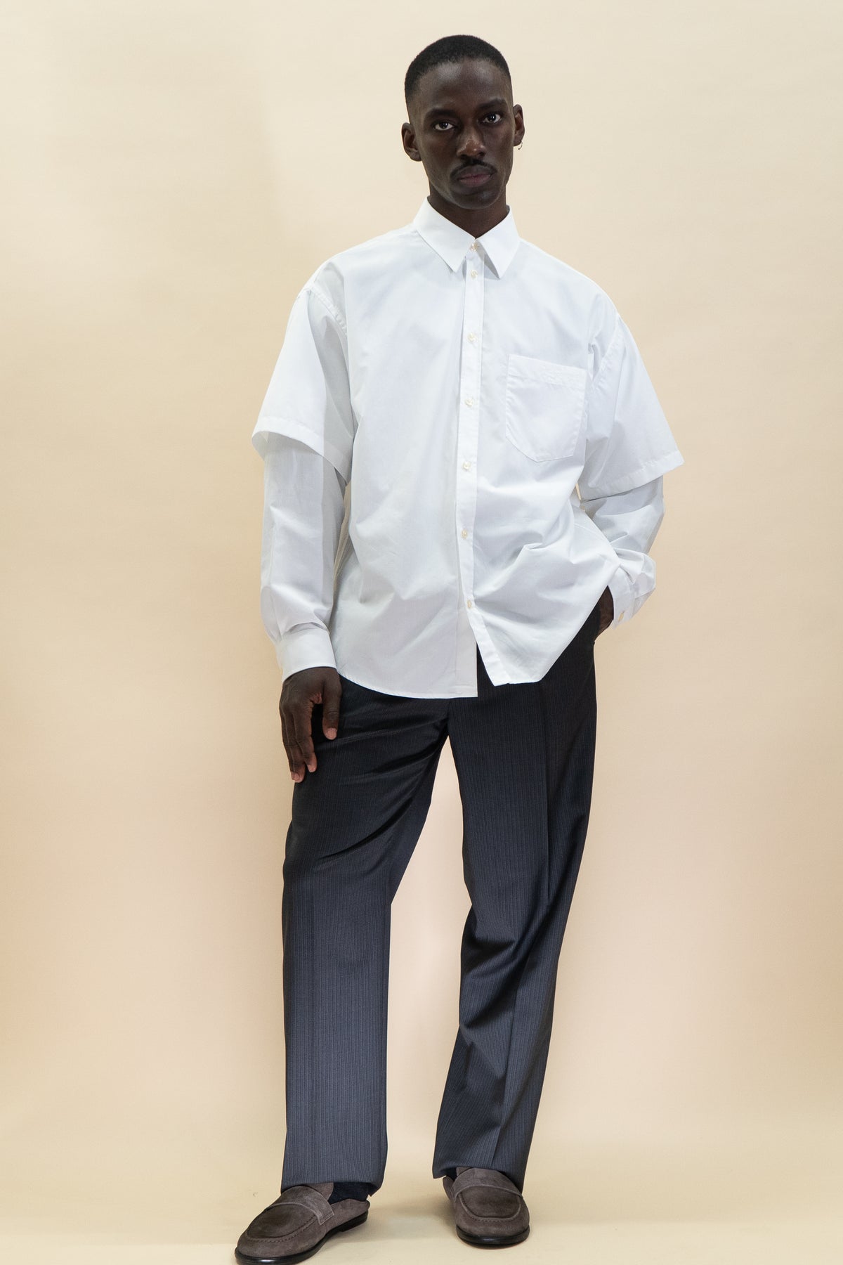 Double Sleeve Button Down image