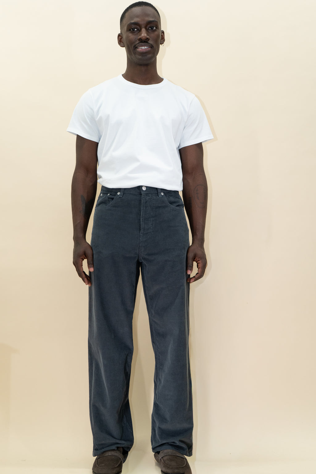 Wide Leg Corduroy Pants