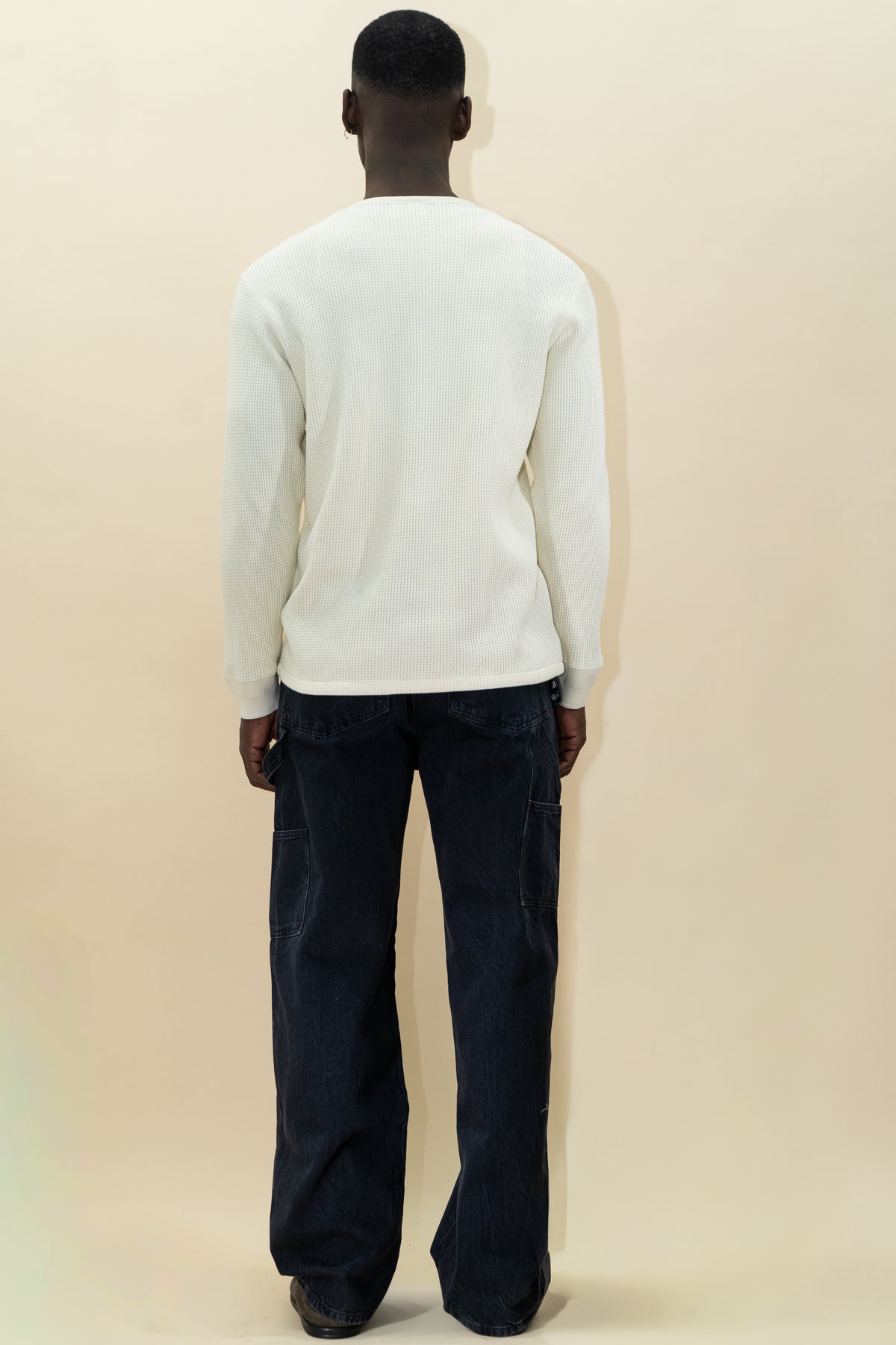 Long-sleeve Waffle Henley image