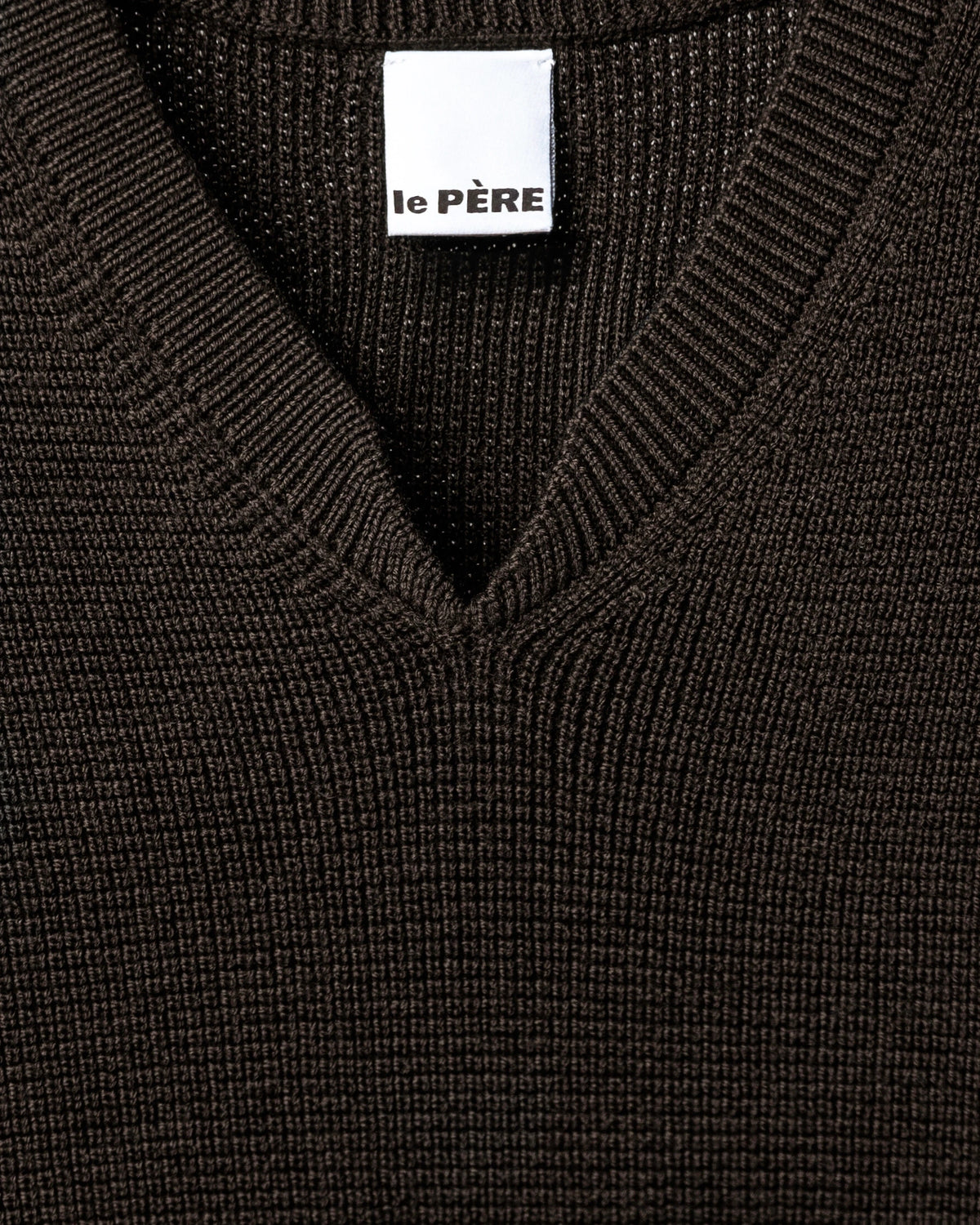 Double V-Neck Sweater image