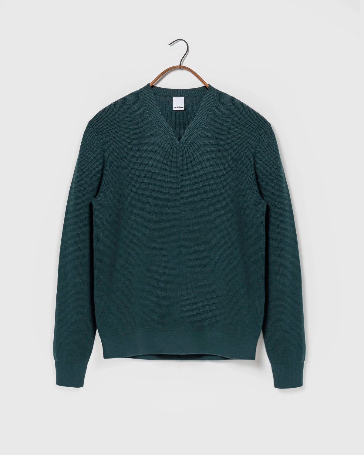 Double V-Neck Sweater image