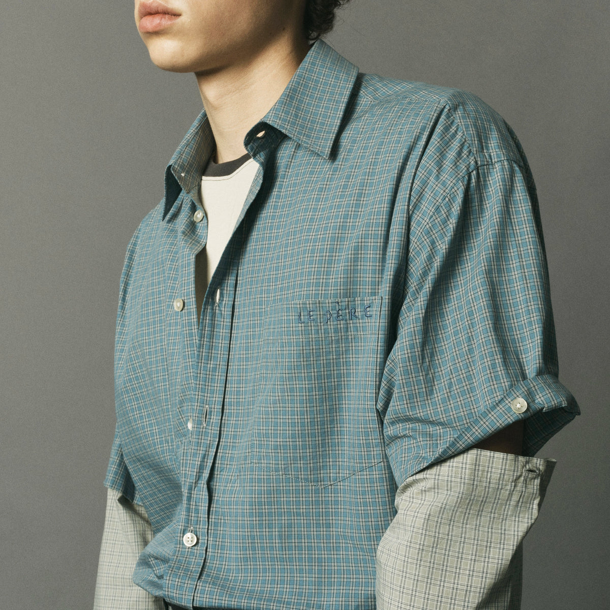 Detached Sleeve Button Down image