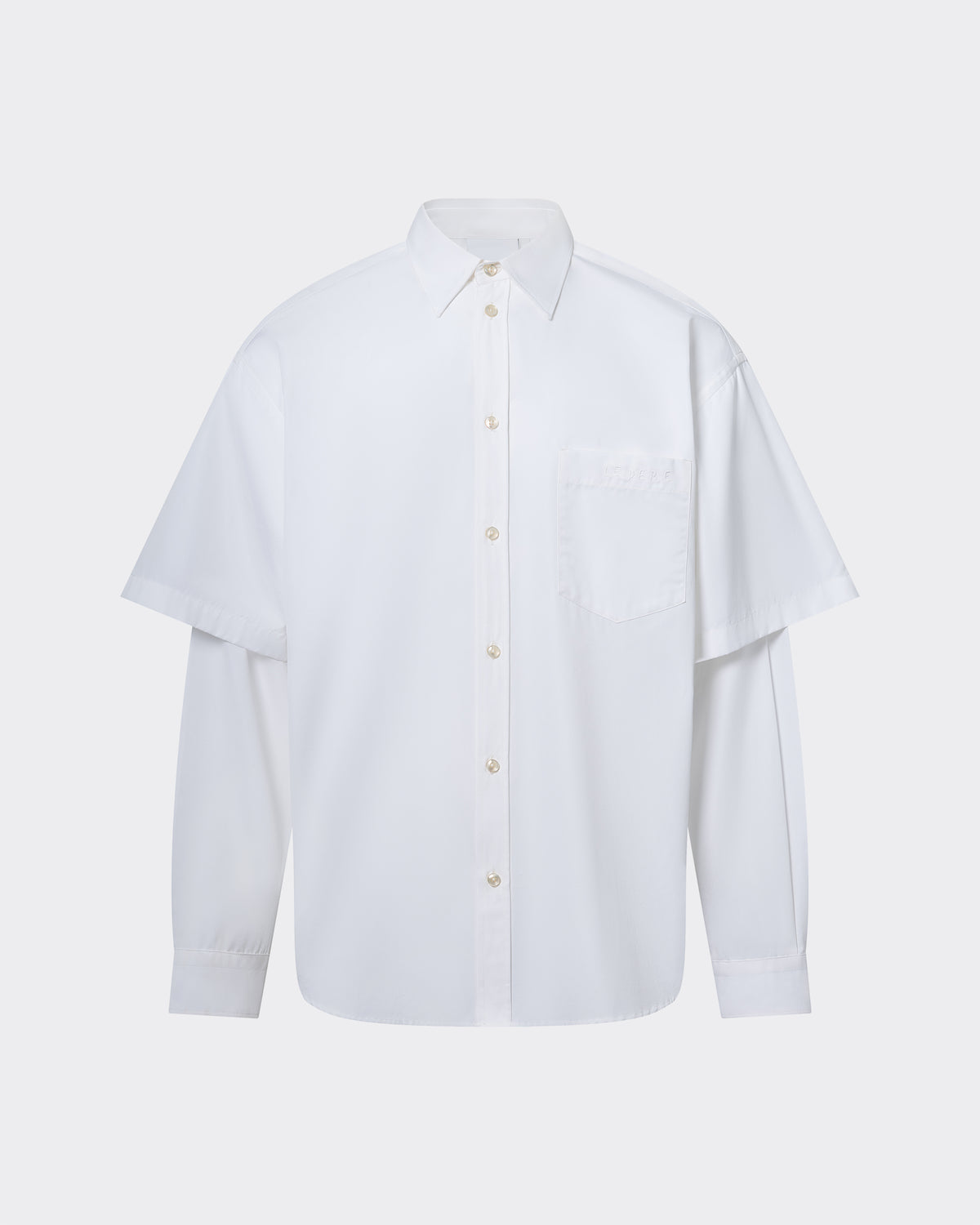 Office Pearl Double Sleeve Button Down Office Pearl Double Sleeve Button Down