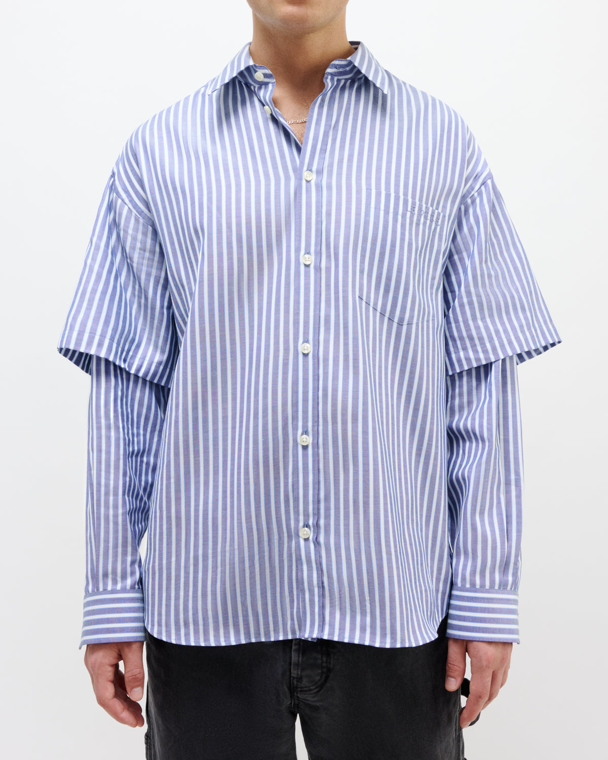 Double Sleeve Button Down image