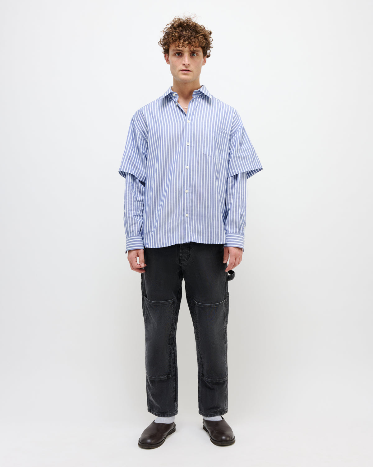 Double Sleeve Button Down image