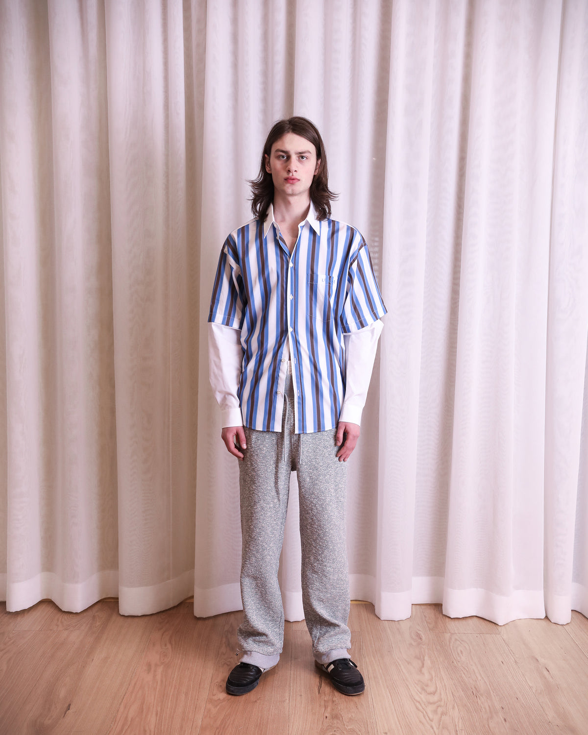 Detached Sleeve Button Down image