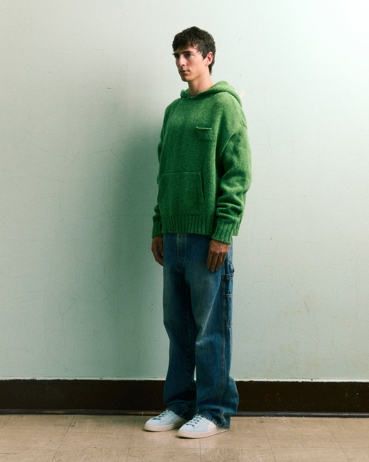 Heavy Knit Hoodie image