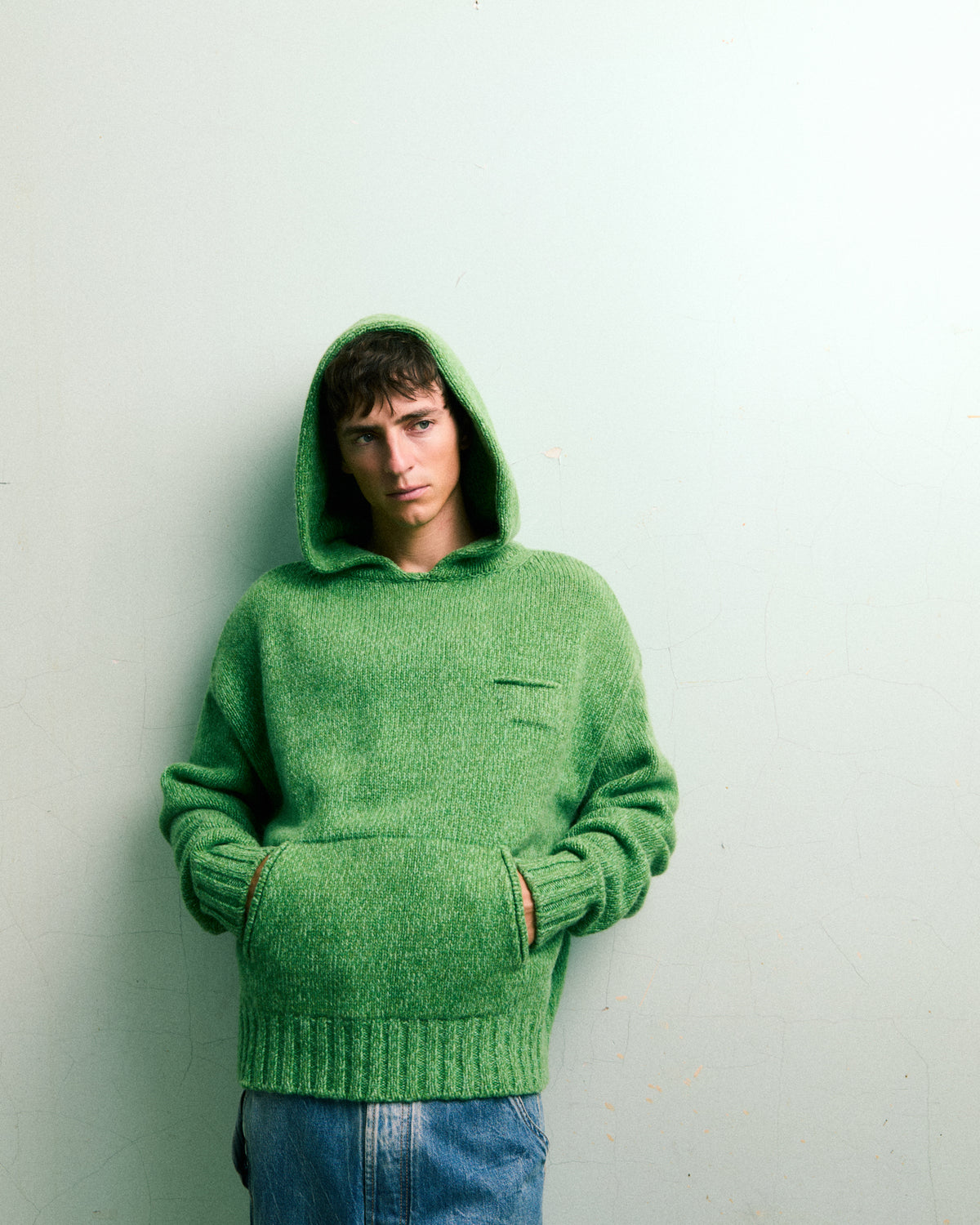 Heavy Knit Hoodie image