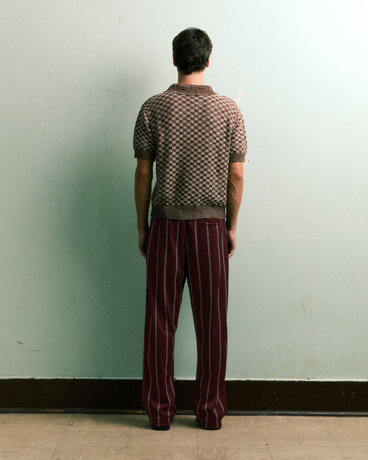 Knit Basketweave Polo image