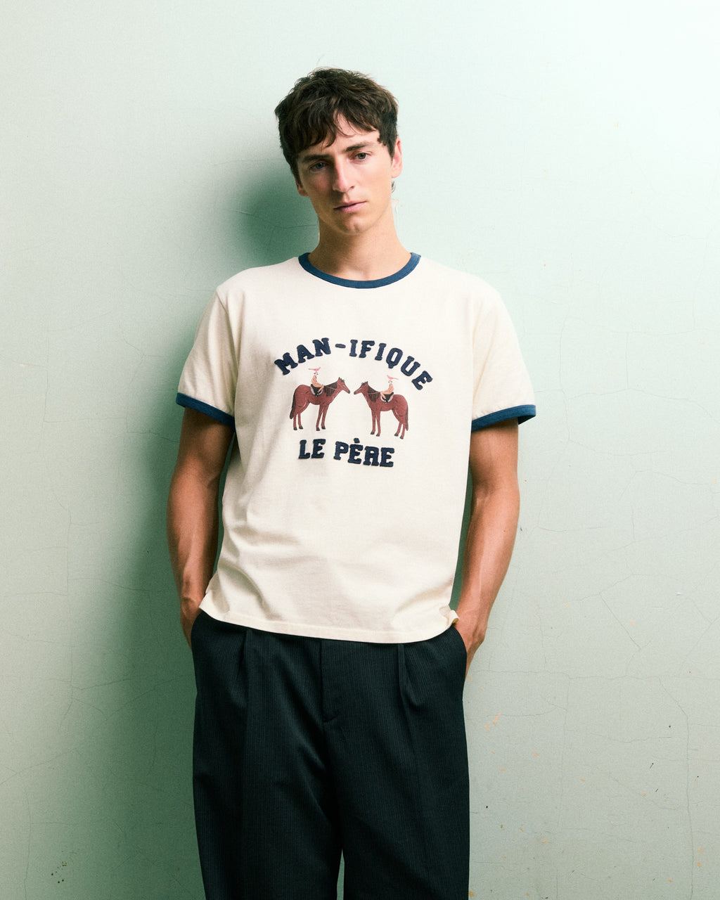 MAN-IFIQUE Ringer T-Shirt