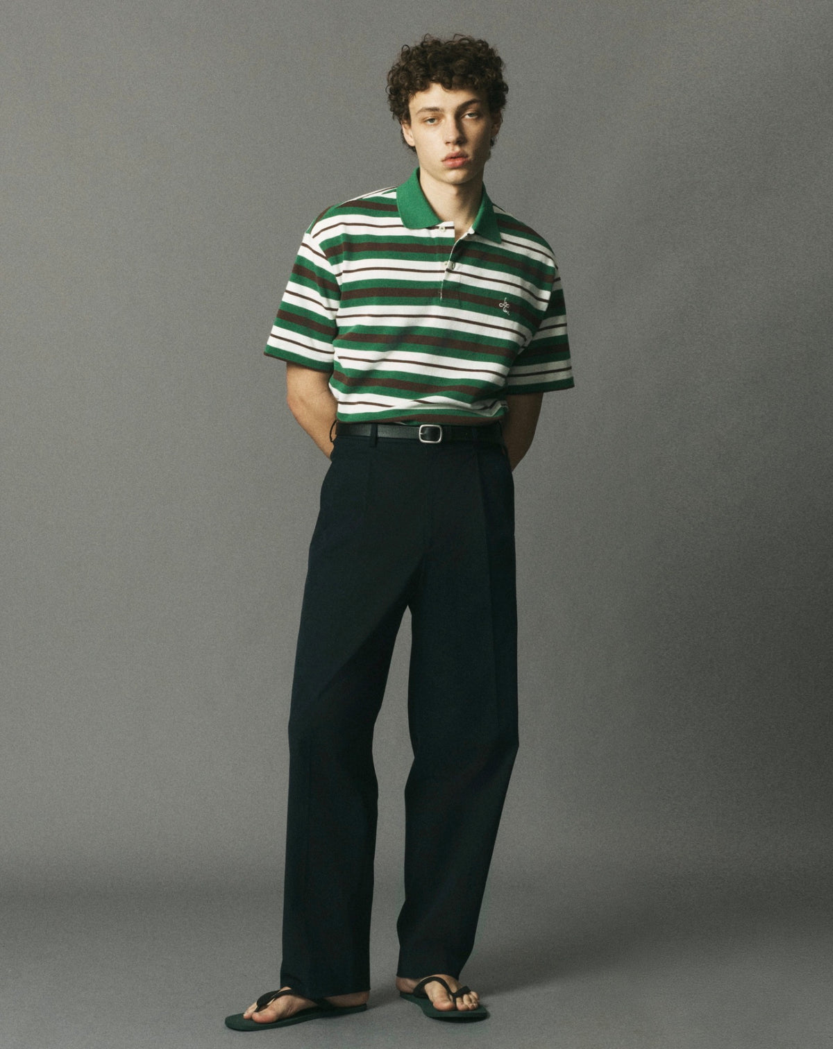 Striped Polo image
