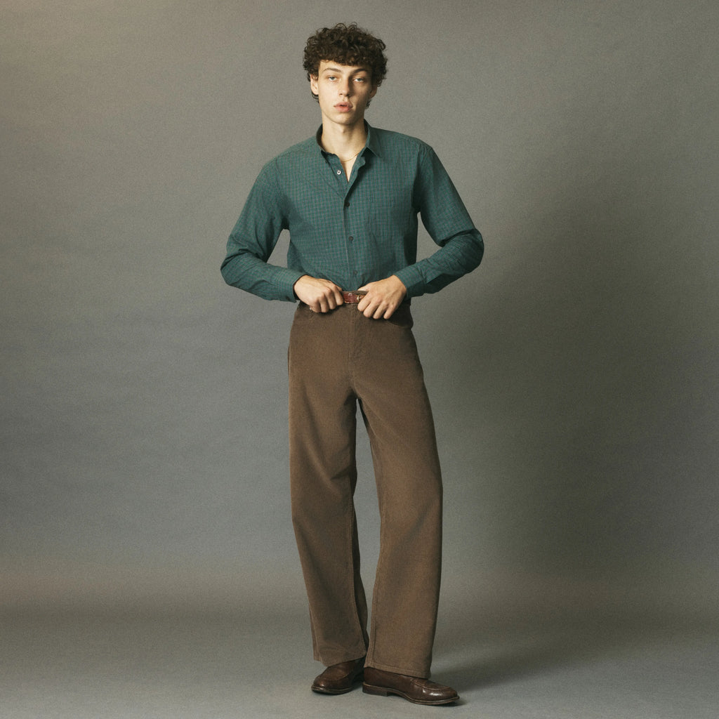 Wide Leg Corduroy Pants