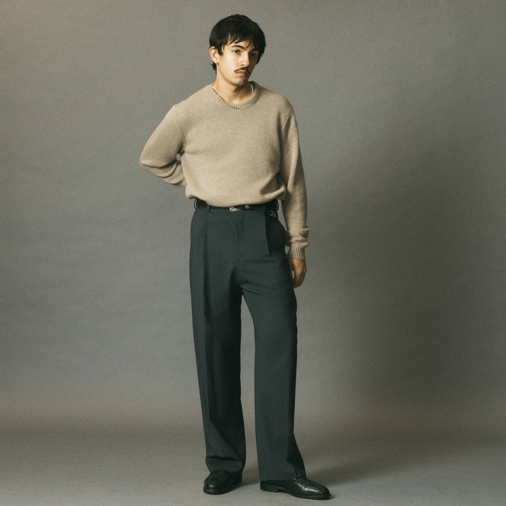 Tailored Pleated Trouser