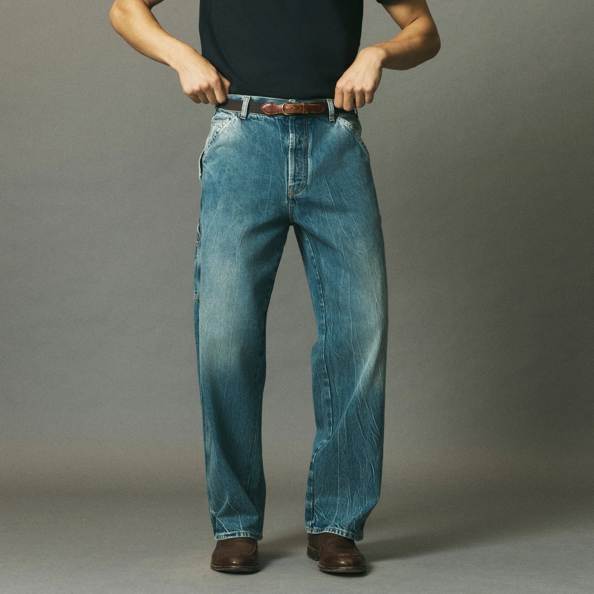Straight Leg Jeans image