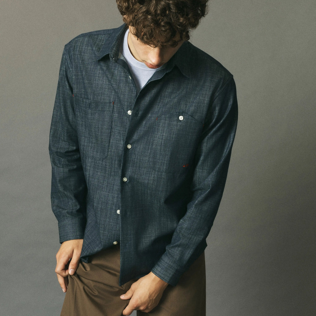 Johnboy Buttondown Denim