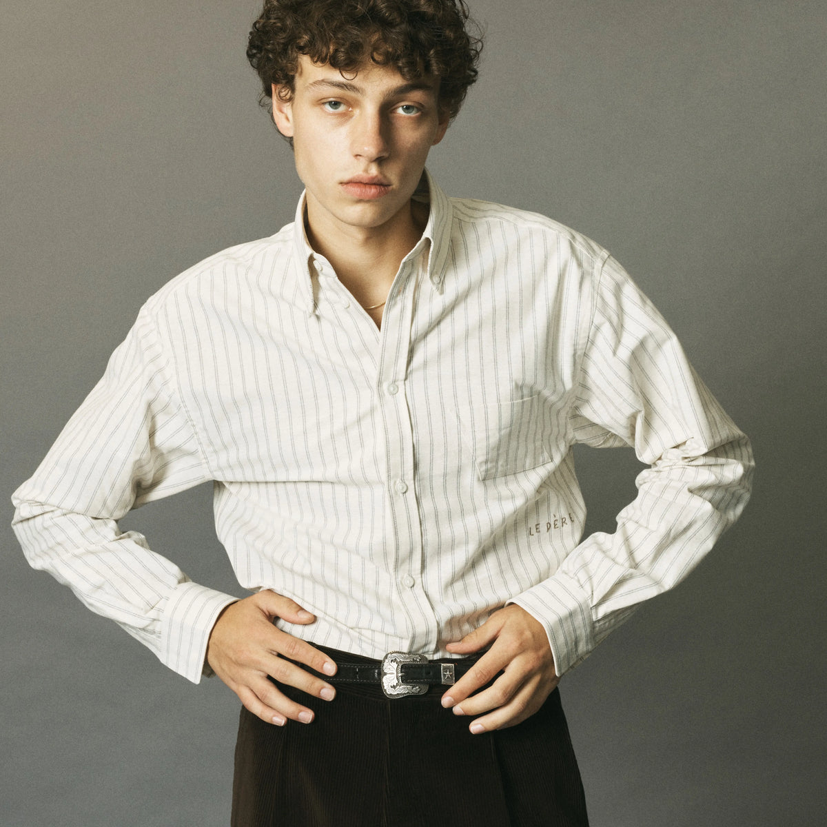 Oxford Stripe Buttondown image
