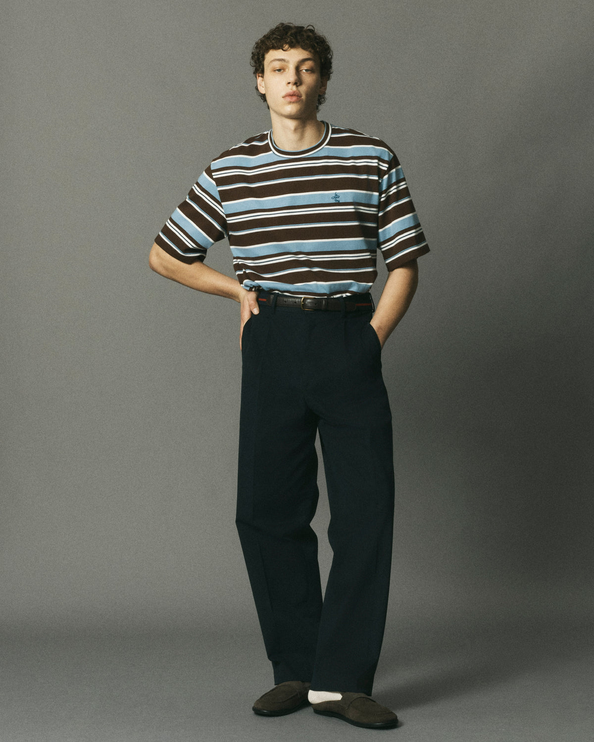 Striped Tommy Tee image