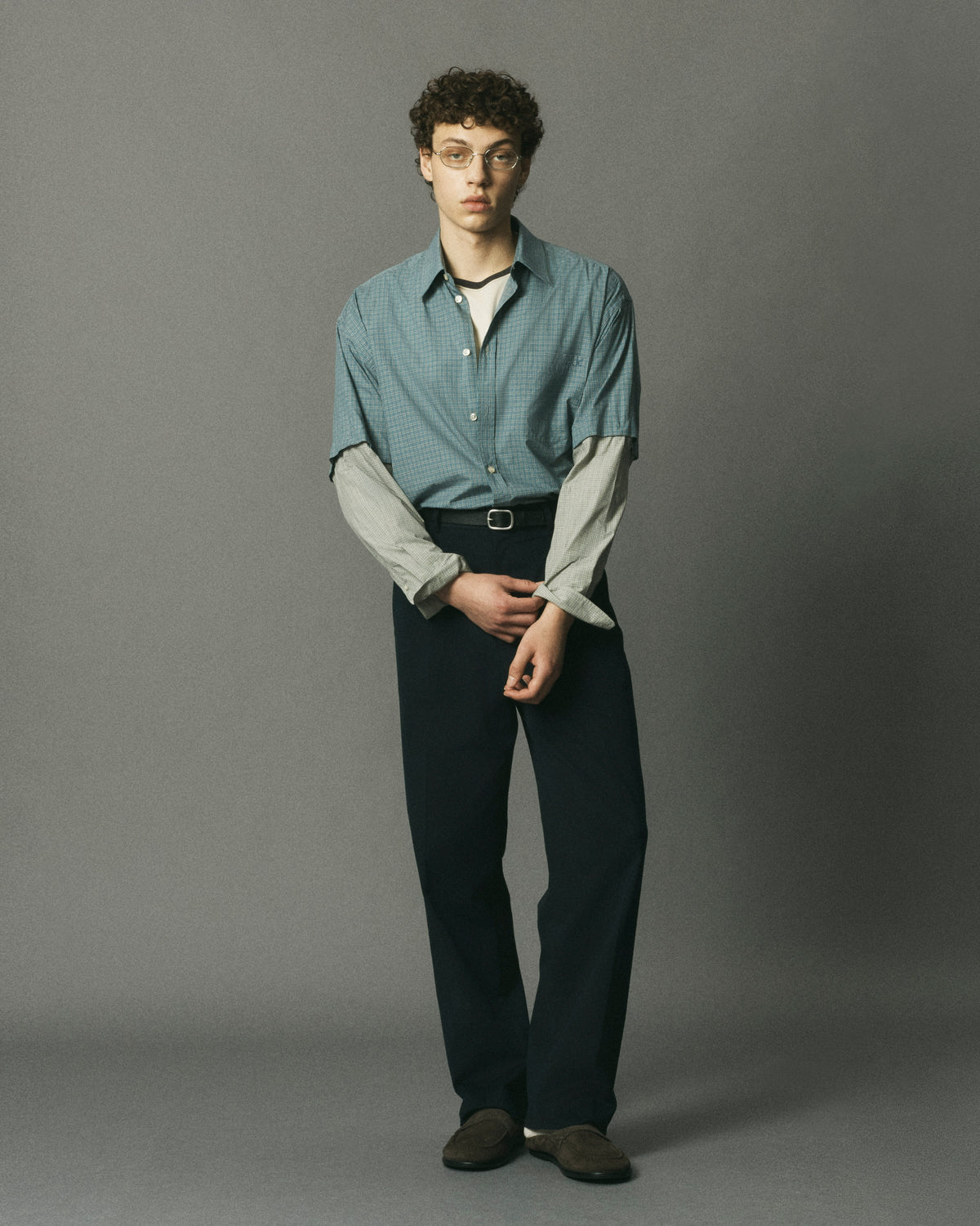 Detached Sleeve Button Down image