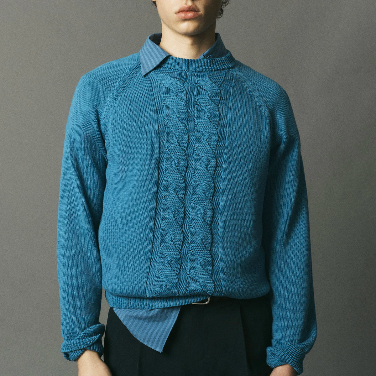 Cotton Cableknit Sweater image
