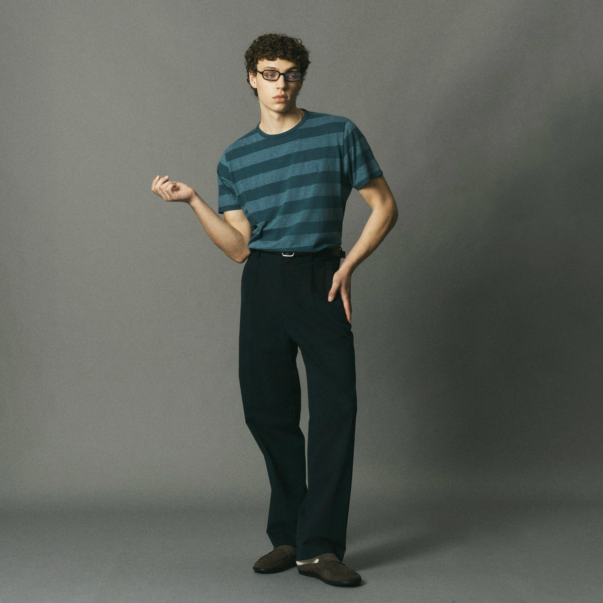 Striped Kami Tee image
