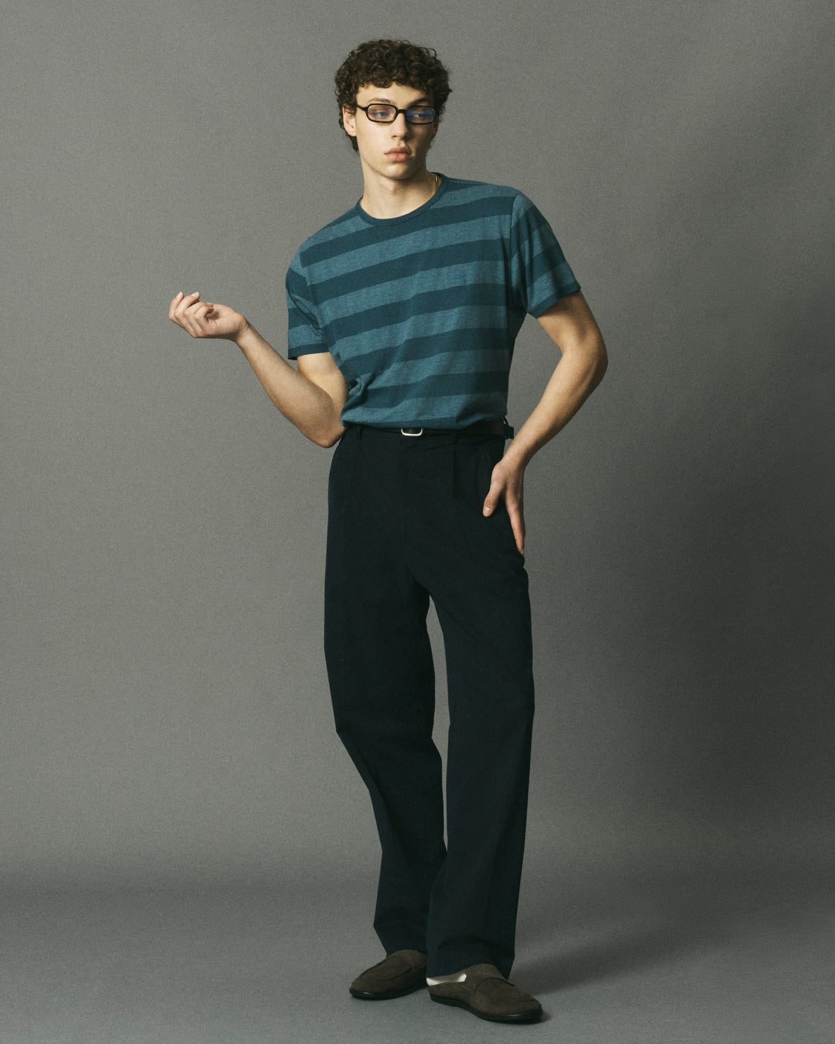 Striped Kami Tee image