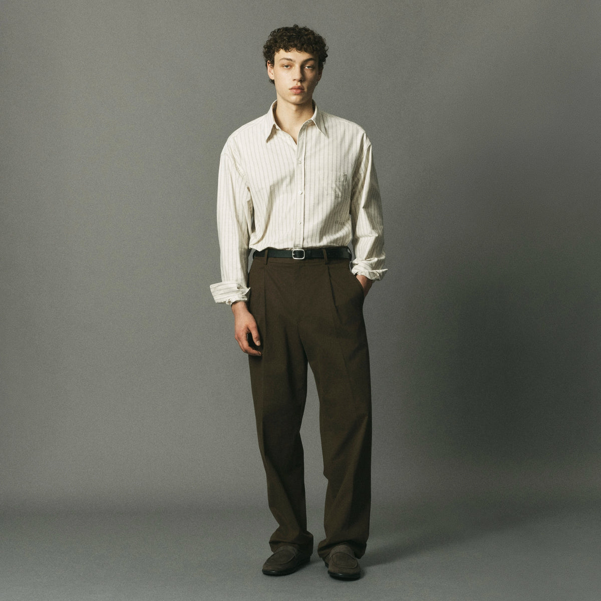Oxford Perennial Stripe Shirt image