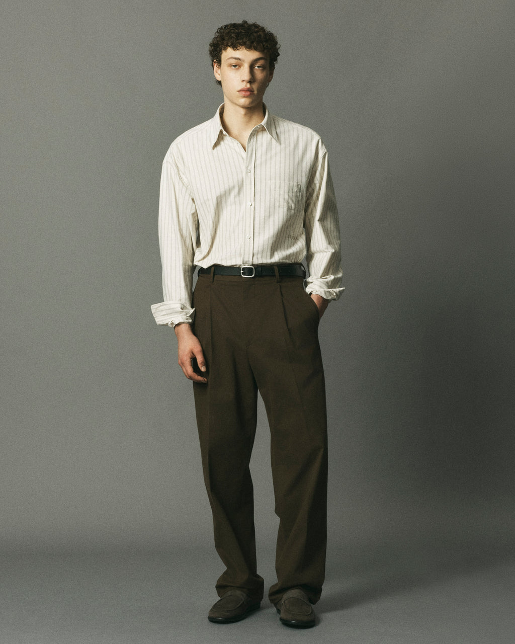 White Oxford Button Down