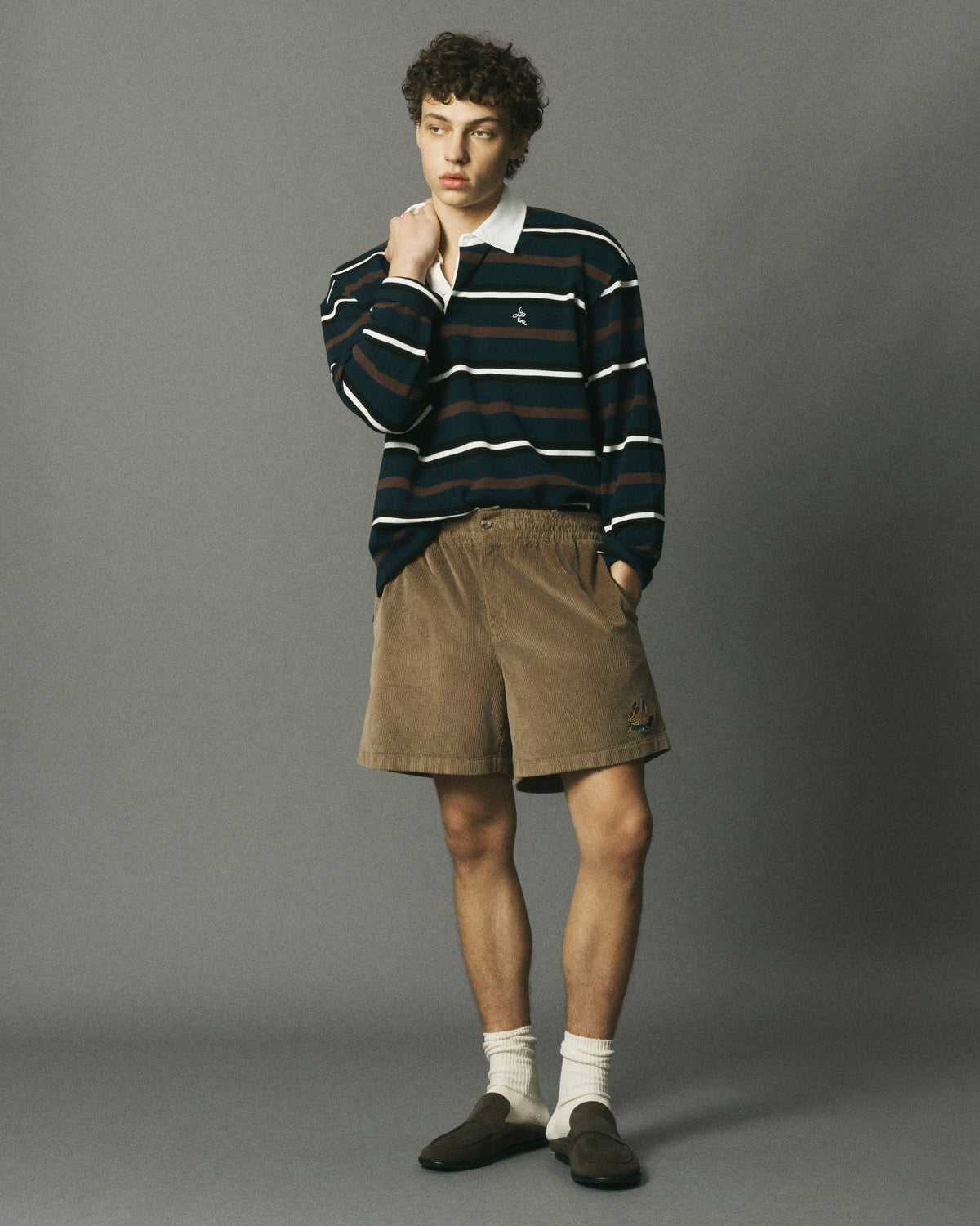 Long-Sleeve Rugby Polo image