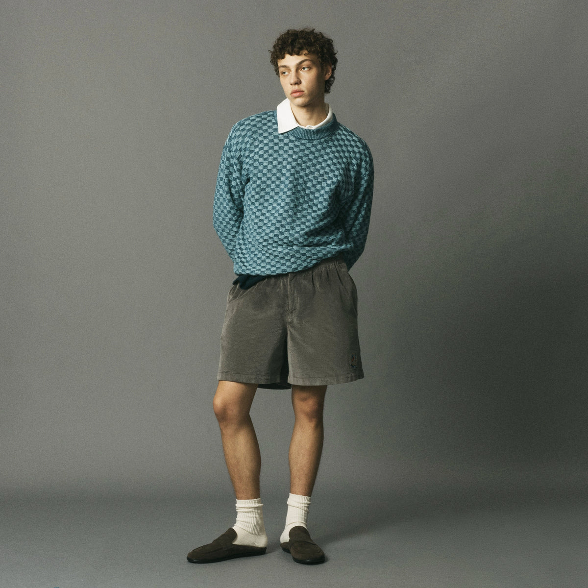 Knit Basketweave Sweater image