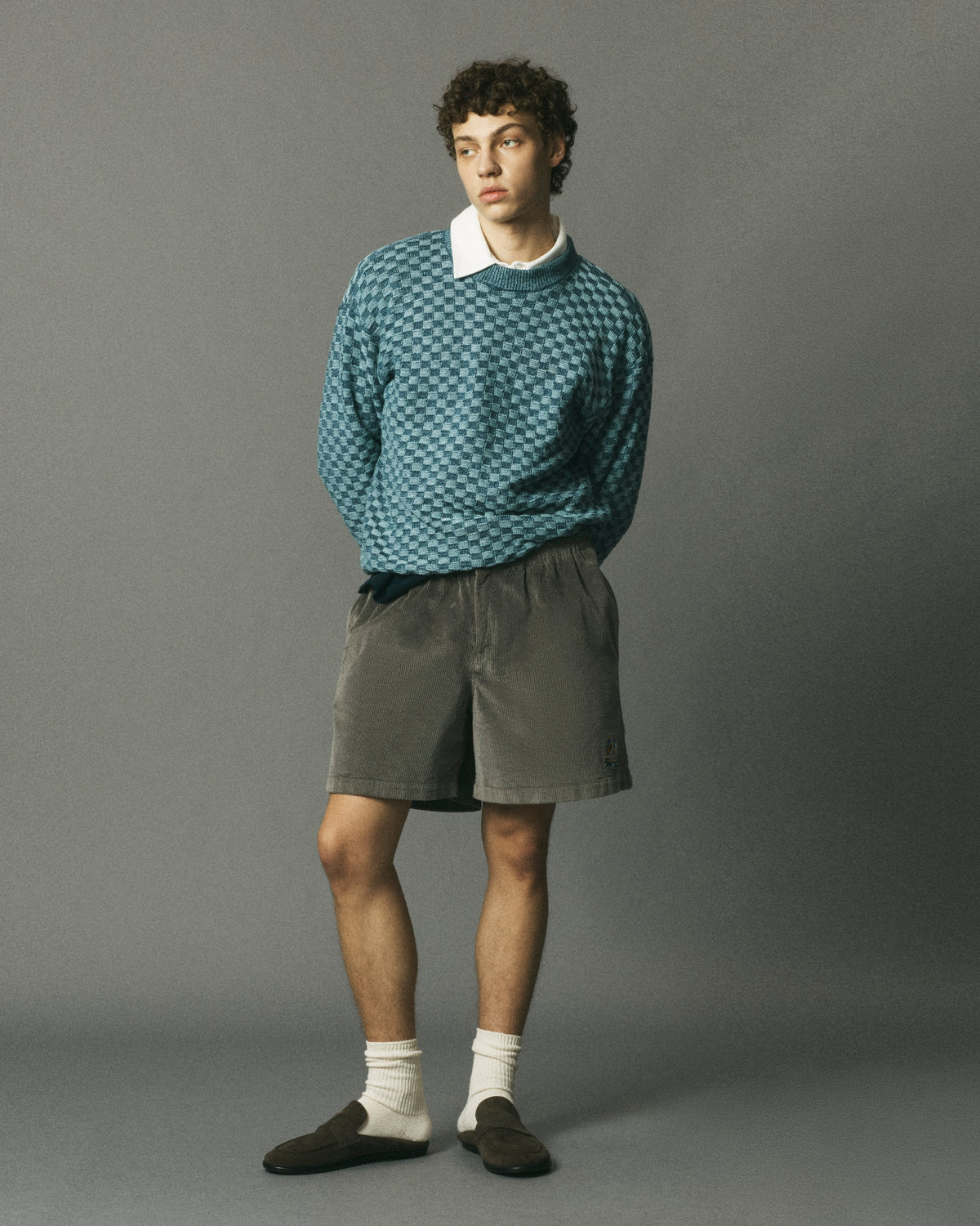 Knit Basketweave Sweater image