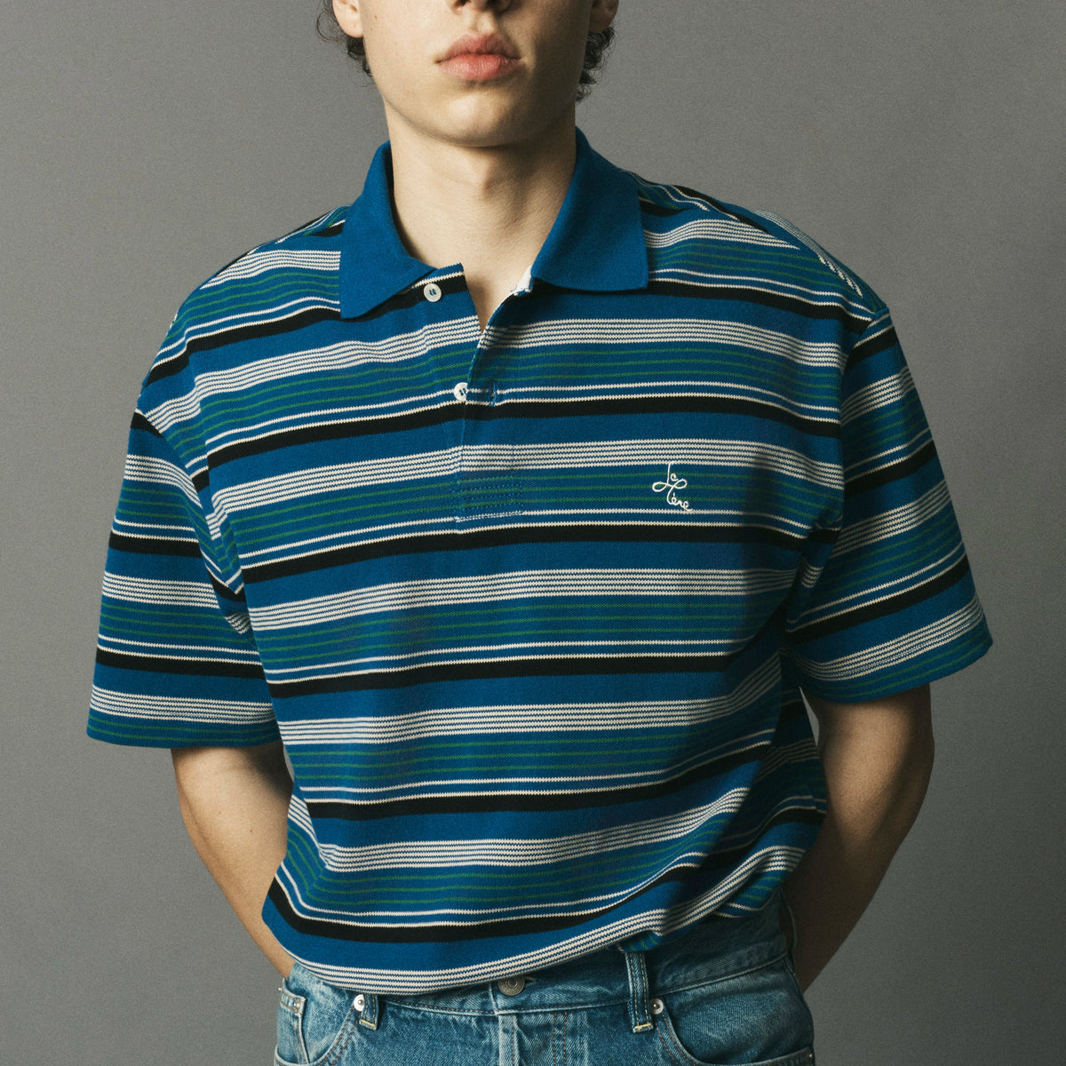 Striped Polo image