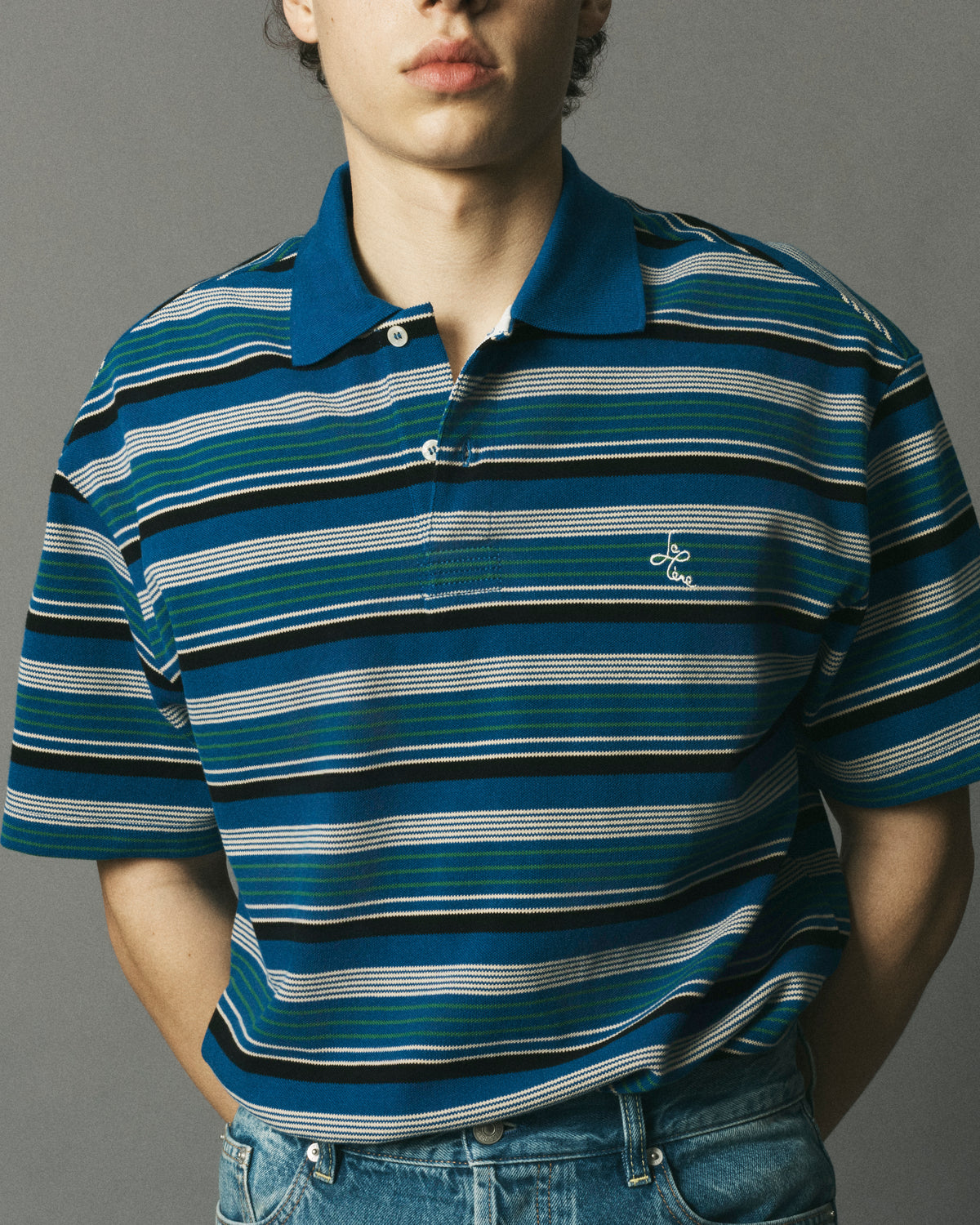 Striped Polo image