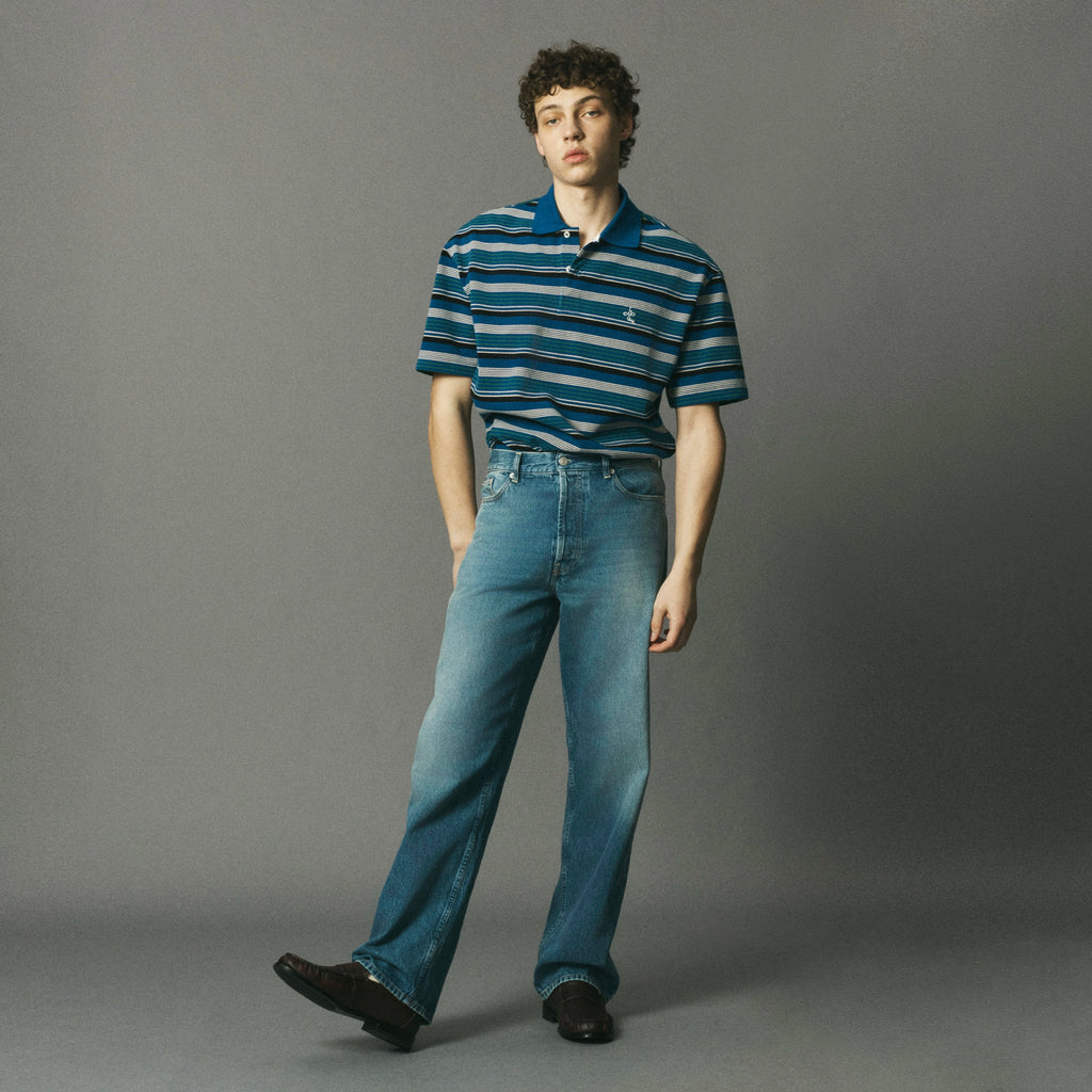 Striped Polo