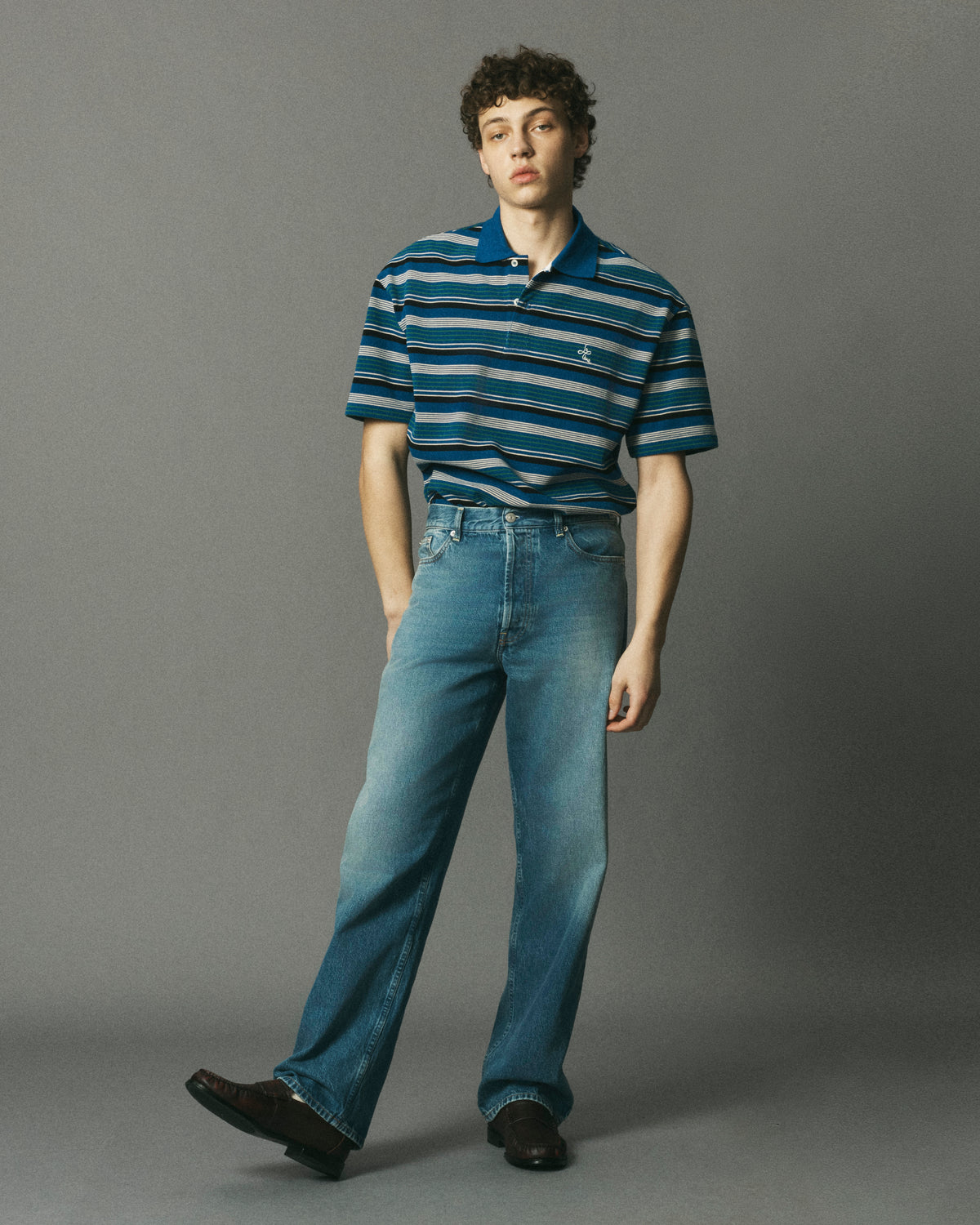 Striped Polo image