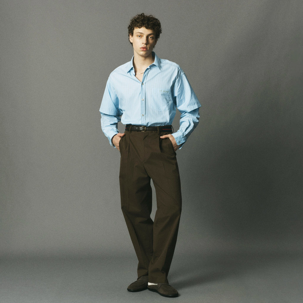 Double Sleeve Button Down