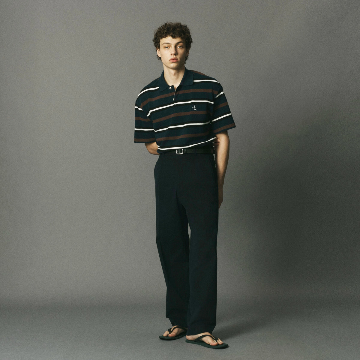 Striped Polo image